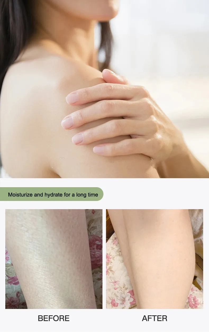 Private Label Natural Collagen Anti-Aging Retinol Brightening Moisturizer Mint Body Lotion