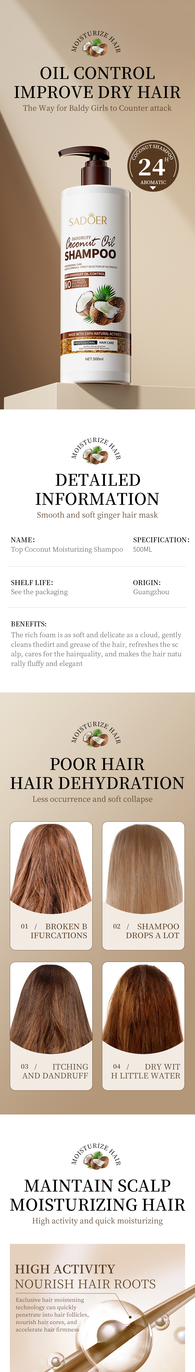 Natural Skincare Shower Gel Product Display 2