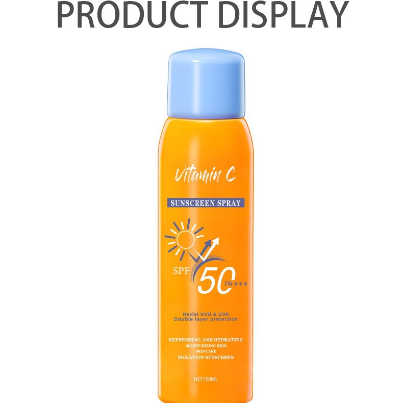 High Power SPF50PA+++ Organic Moisturizer Sunscreen Spray Whole Body Refreshing UV Protection Isolation Lotion