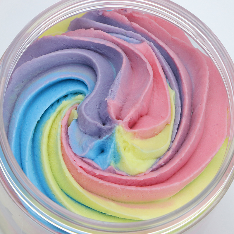 Private Label Organic Vegan Peptides Body Moisture Shea Butter Jar Cocoa Butter and Jojoba Oil Fruit Whipped Body Lotion