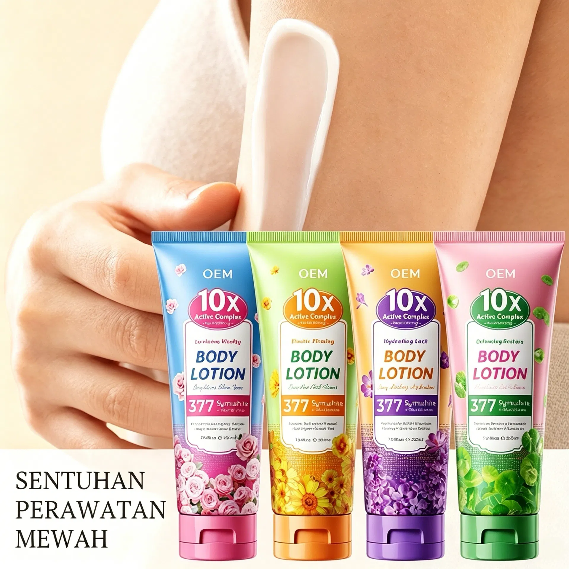 Hydrating Body Lotion Locks Moisture Softens Dry Skin All Day Long Gently