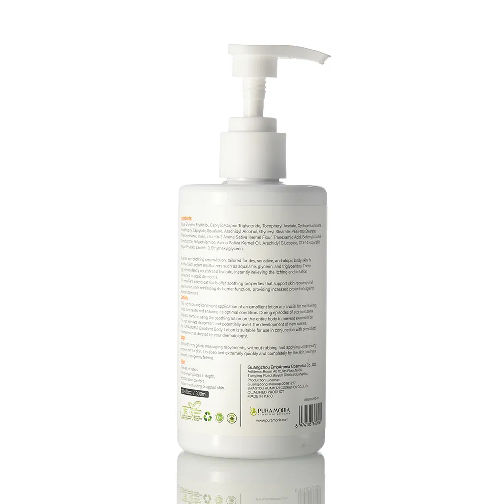 Private Label Professional Skincare Triple Moisturizing Brightening Body Lotion for All Skin Types