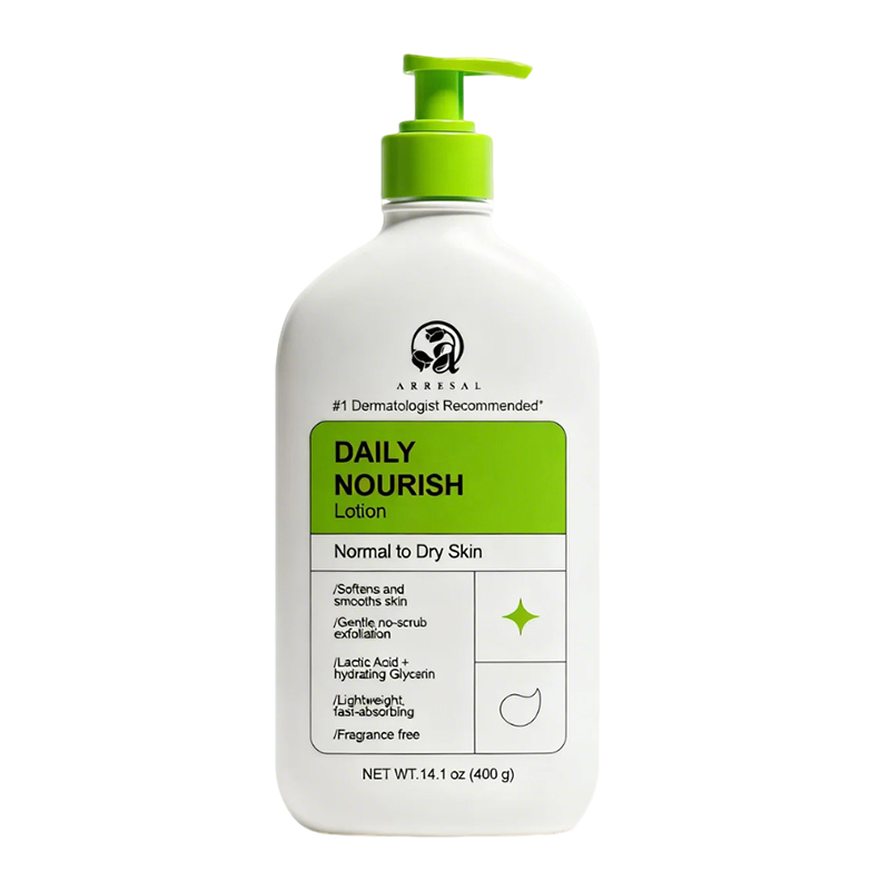 Private Label Arresal Daily Nourishing Body Milk Lotion Pack Extra Lightening Organic Moisturizing For Dry To Very Skin