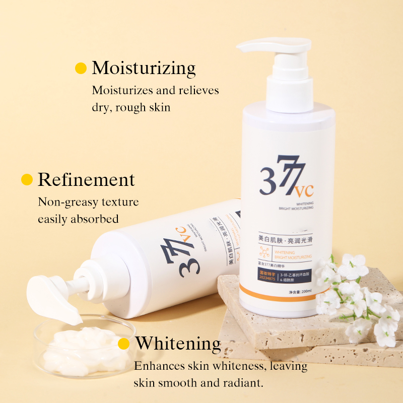Factory Custom Best Quality Body Lotion Moisturizer Organic Skin Face Whitening Bleaching Cream Body Lotion for Dark Skin