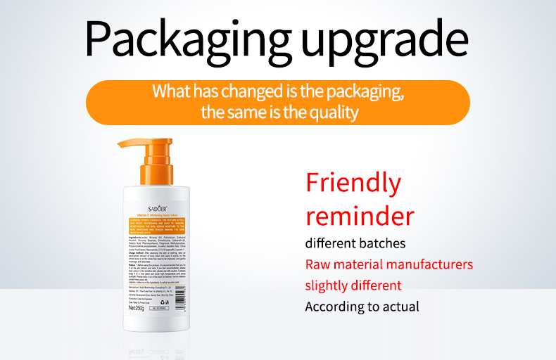 2025 News Product VC Collagen VE Body Lotion Brightening Moisturizing Skin Care Body Lotion Genuine Wholesale Price