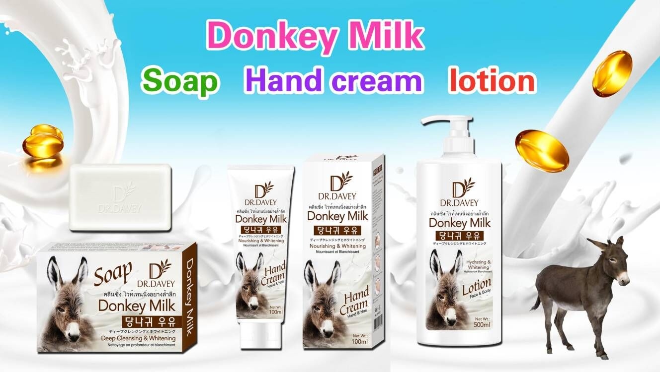 Dr. Davey Moisturizing Hydrating and Whitening Dankey Milk Body Lotion