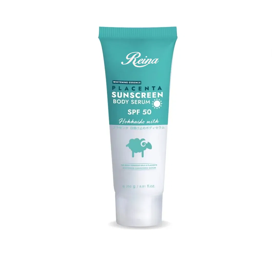 OEM ODM Sunscreen Gel & Lotion Custom SPF50 PA +++ Beach Swimming Anti-Aging Moisturizing Face and Body