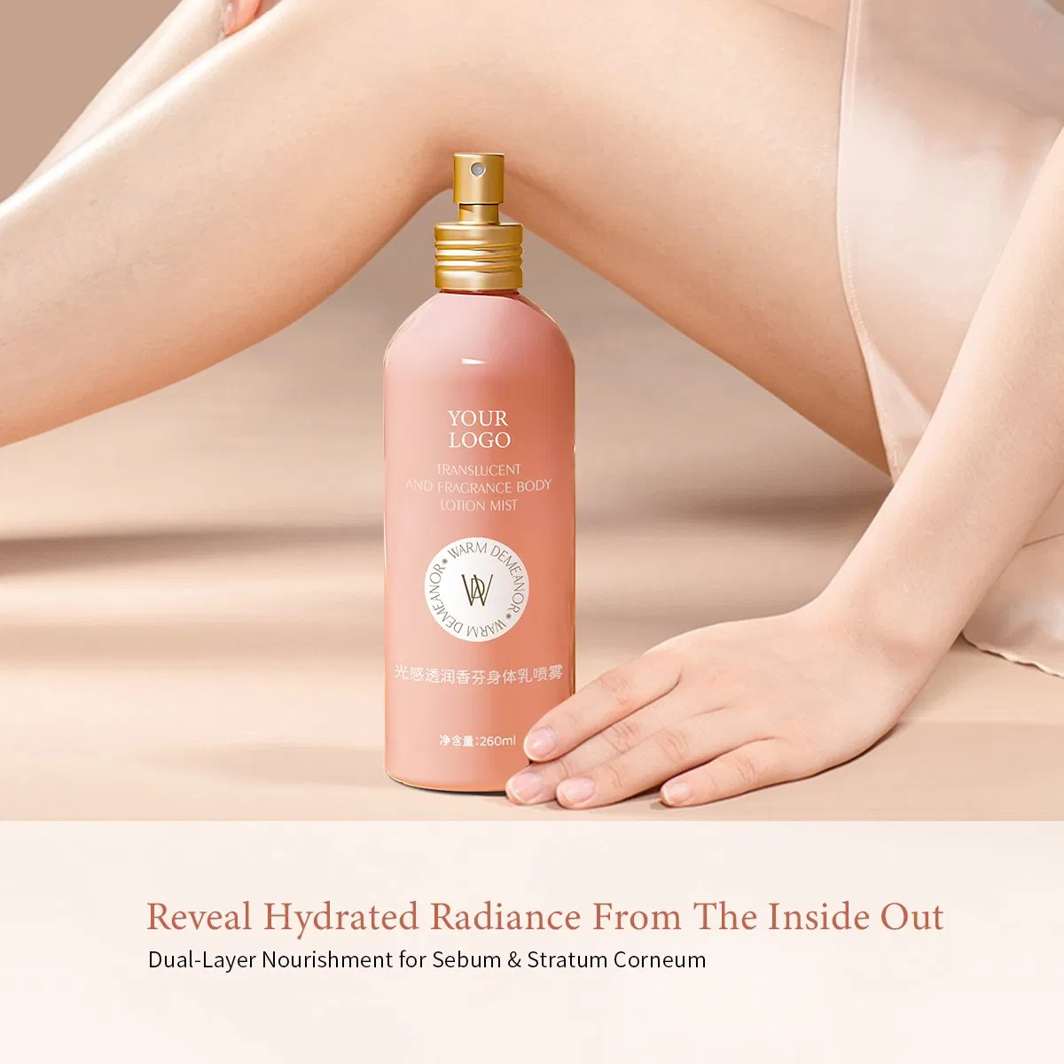 OEM/ODM Plant Extract Hydrating Body Lotion Spray Long-Lasting Fragrance