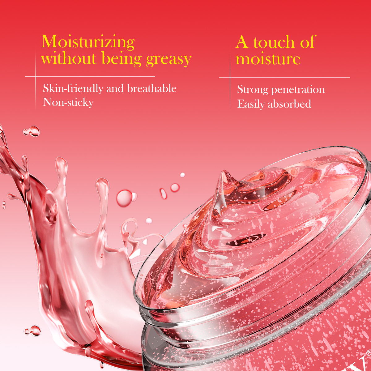 OEM NAD+ Peptide Boosting Cream Anti-Aging Korean Skincare Face &amp; Body Cream Firming Lifting Pink Neck Cream For Sagging Skin