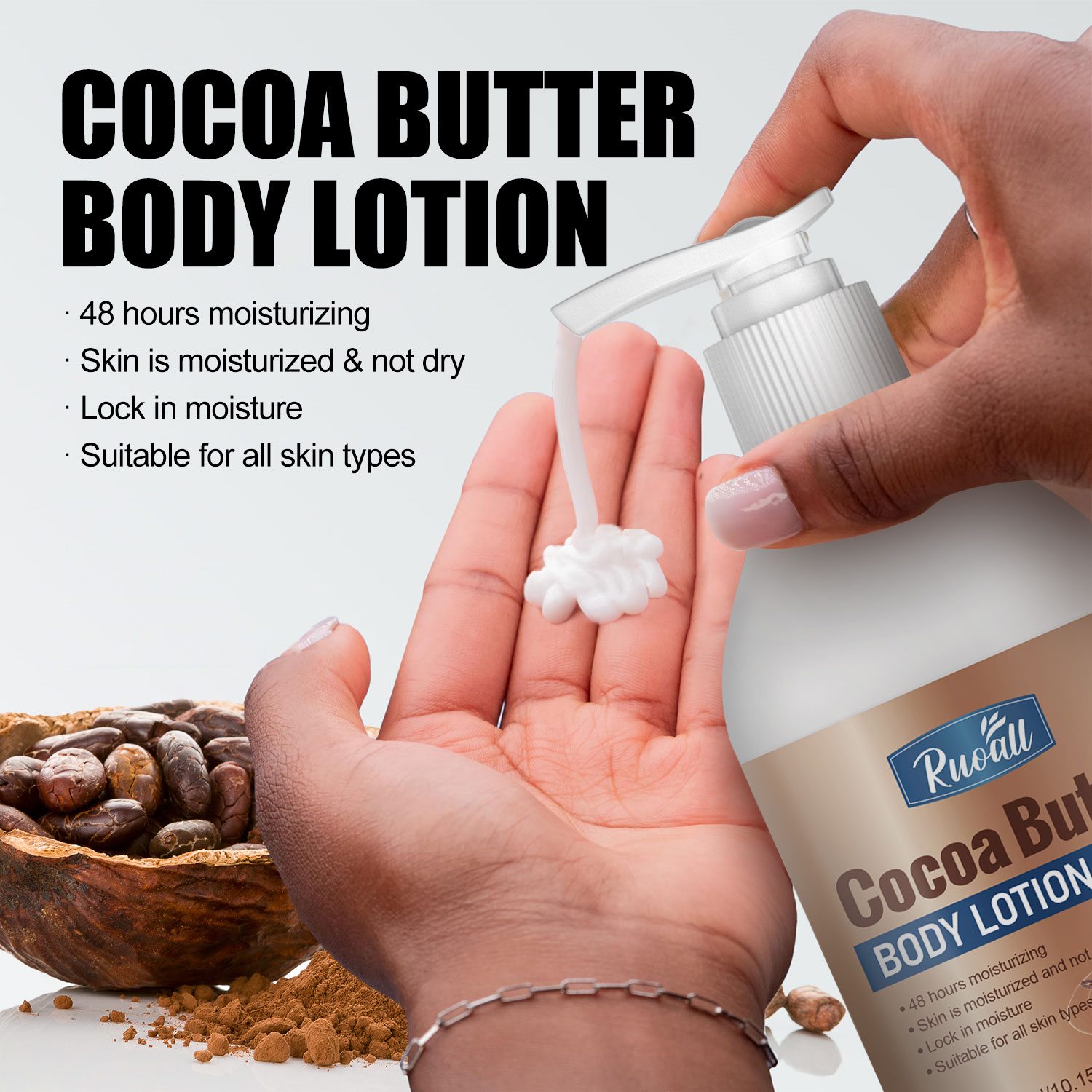 Cocoa Oil Body Lotion Detail 2