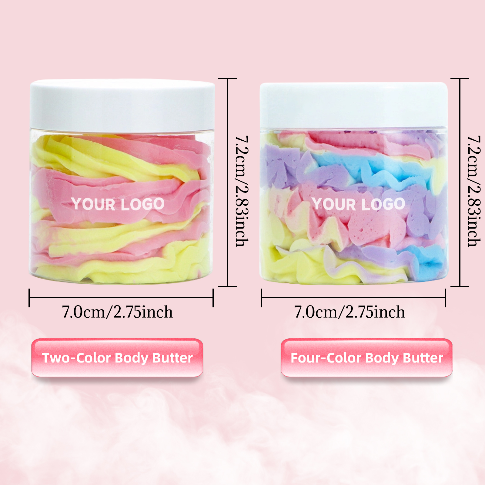Wholesale Custom Logo Avocado Body Lotion Hydrating Body Lotion Watermelon Flavored Body Butter