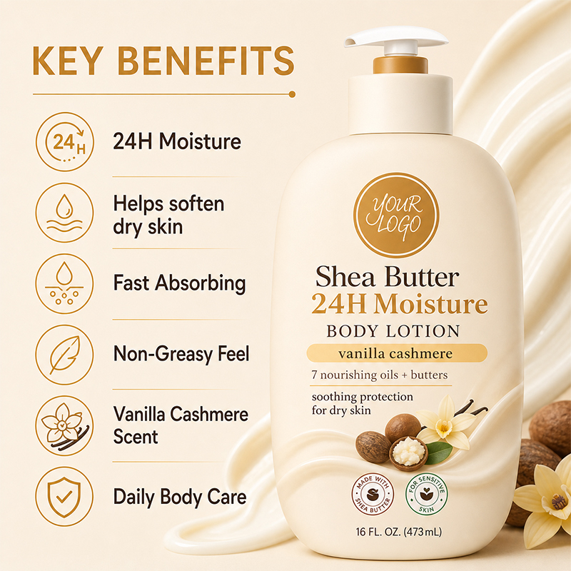 Vanilla Cashmere Body Lotion Detail 6
