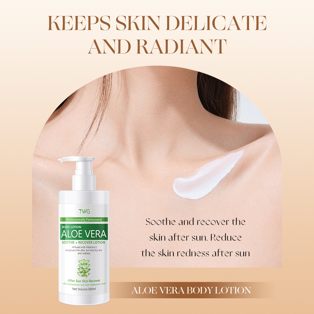 TWG RTS Hot Selling Retinol Collagen Body Lotion Brightening Moisturizing Body Lotion Turmeric Vitamine C Whitening Body Lotion