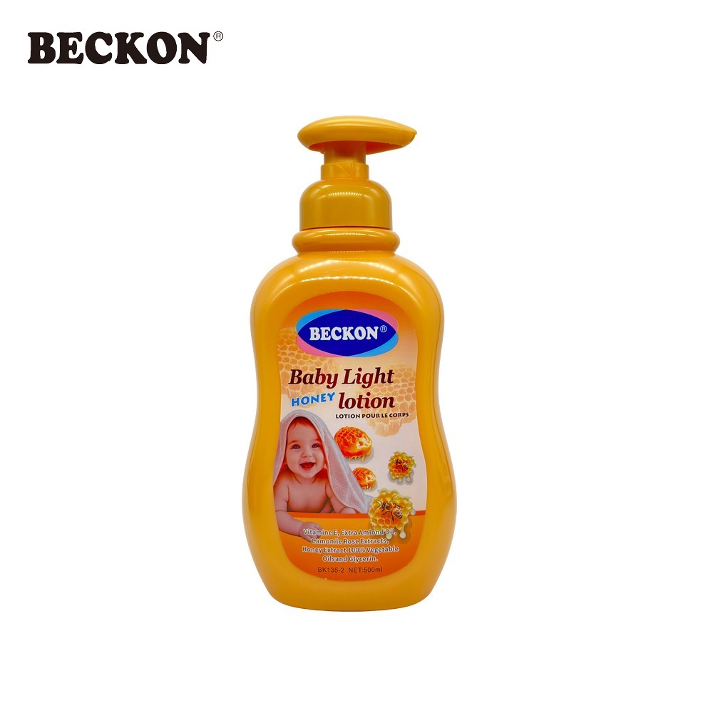 BECKON PRODUCTS 500ml Honey Extract Vitamin E Gentle Nourishing Baby Skin Care Cream Hypoallergenic Moisturizer Body Lotion