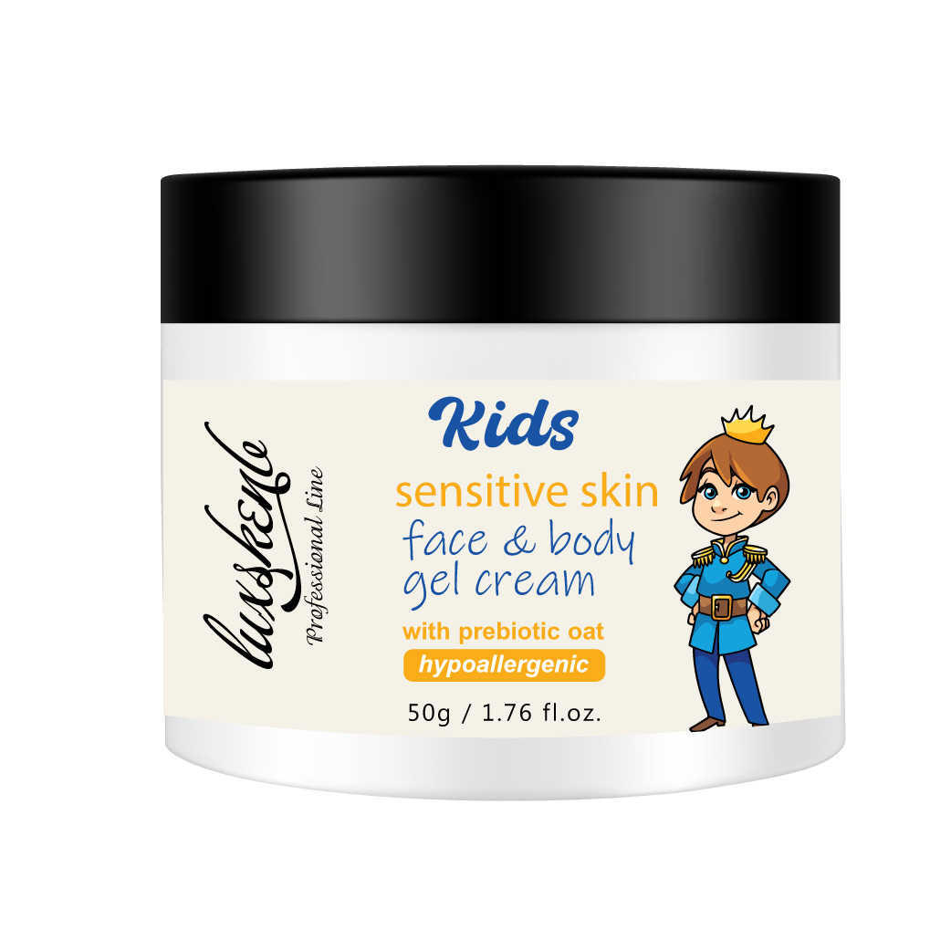 Natural Jelly Type Vitamin C/E Omega Vegan Avocado Kiwi Aloe Vera Extract Brighten Moisturizing Body Lotion for Kids