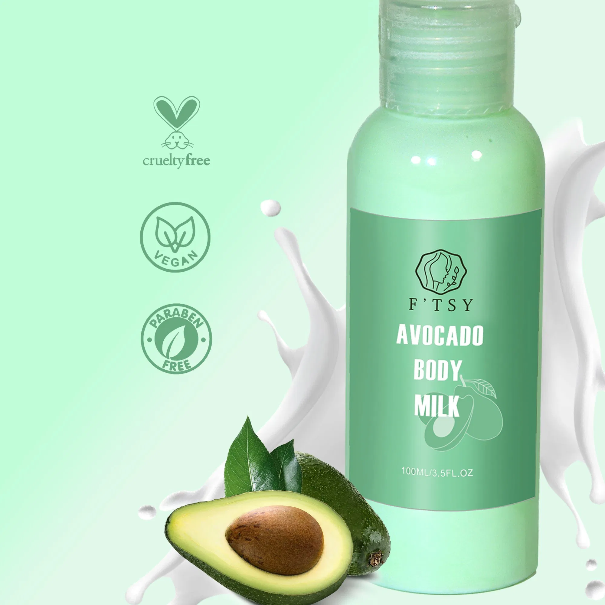 Directly Factory Vegan Aha BHA Moisturizing Nourishing Vitamin C Lightening Natural Skin Whitening Body Lotion