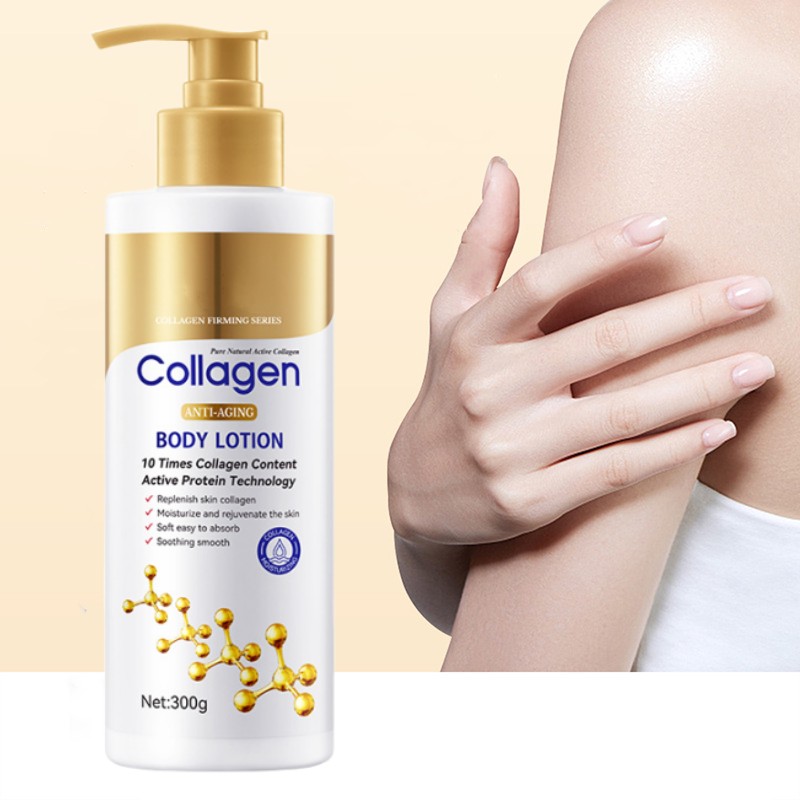 OEM Private Label Organic Brightening Skin Cream Moisturizer Nourishing Anti Aging Collagen Body Lotion