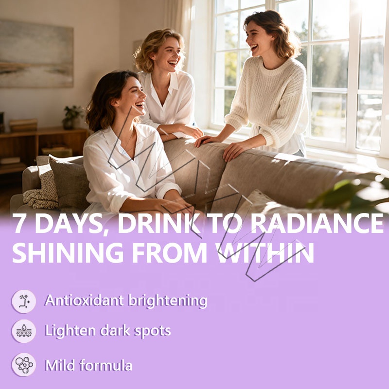 Private Logo Collagen Oral Liquid 7 Days Skin Whitening Supplement L-glutathione Support Skin Health Drink