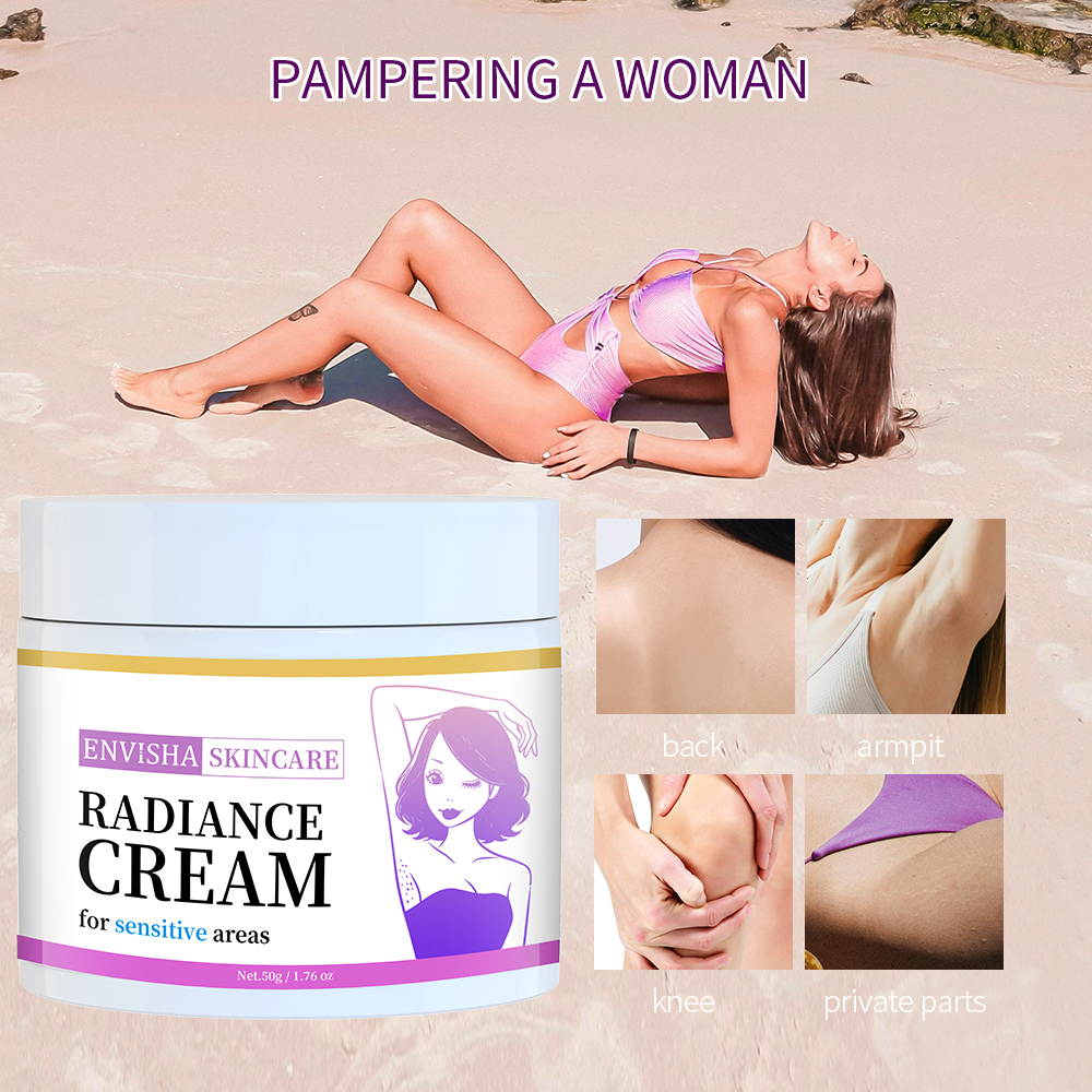 Whitening Cream Application