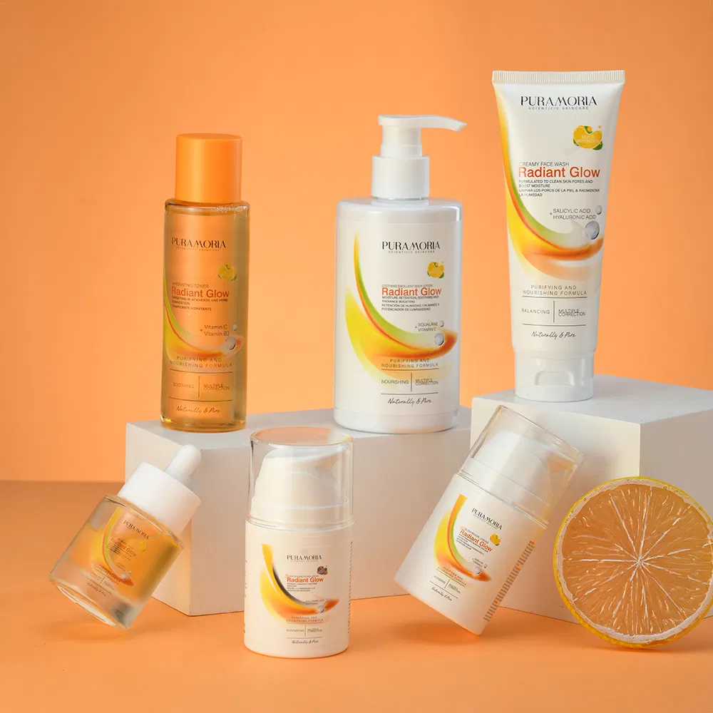 Private Label Professional Skincare Triple Moisturizing Brightening Body Lotion for All Skin Types
