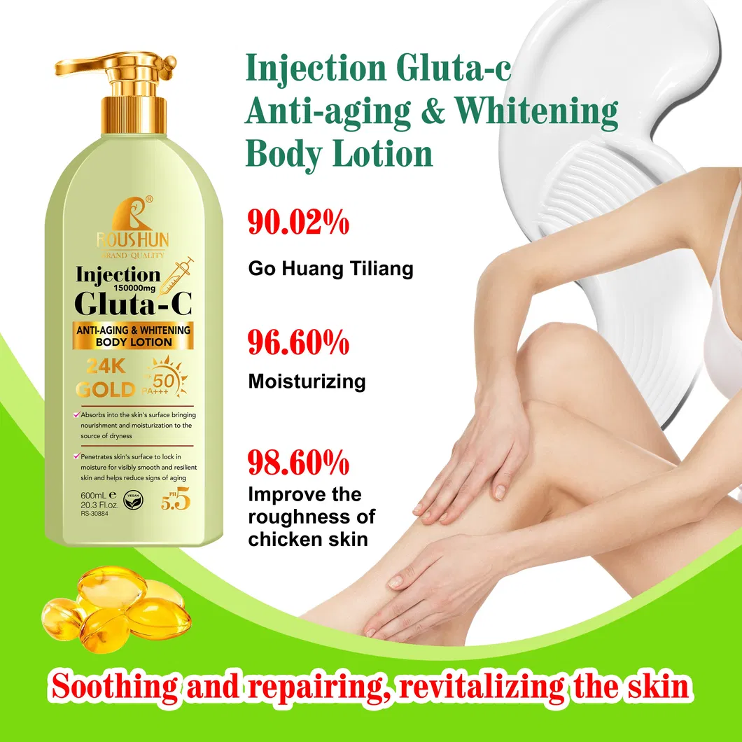 Roushun Gluta-C Anti-Aging & Whitening Body Lotion Moisturizing Smooth