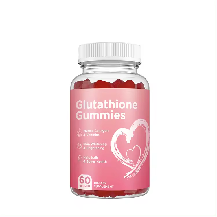 2024 OEM Hot Supplement Skin Whitening L-Glutathione Gummies Beauty Products For Adults