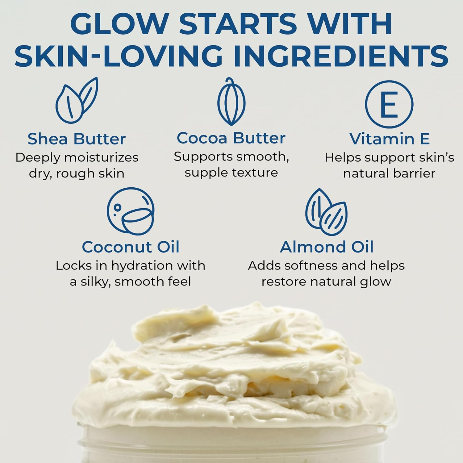 Custom Whipped Shea Body Butter | Colloidal Oatmeal &amp; Rice Bran Oil For Sensitive Skin | Lavender OEM/ODM