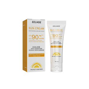 Natural Organic Isolated Sunscreen Lotion SPF90 PA+++ Moisturizing &amp; Hydrating for Face &amp; Body Without Grease