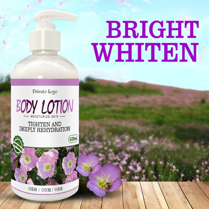 Private Label Natural Brightening Cream Skin Care Whitening Firming Body Lotion for Black Skin