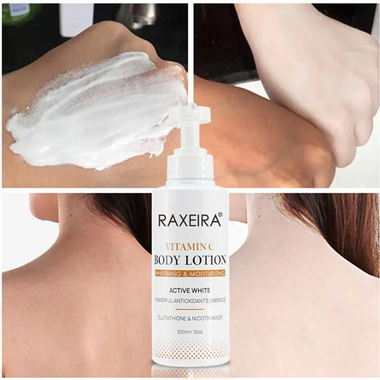 Wholesale High Quality Vitamin C Instant Permanent Whitening Moisturizing Body Lotion