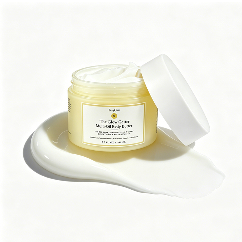 Private Label Body Butter Cream Non-Greasy Vegan Organic Lasting Hydrating Nourishing Brightening Shea Butter Body Lotion Cream