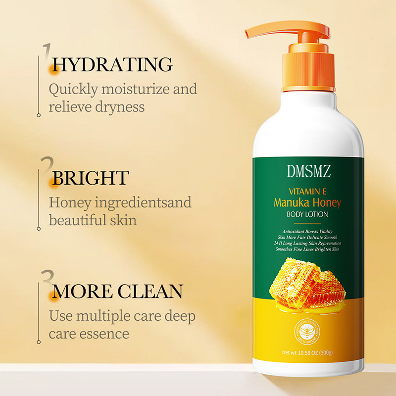 Vitamin E Manuka Honey Hydrating Refreshing Moisturizing Body Lotion