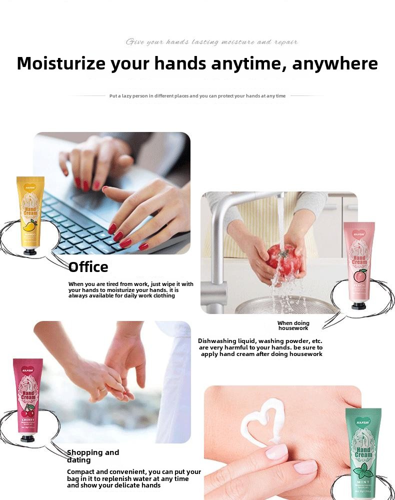 Private Label OEM Body Care Deeply Moisturizing Hand Moisture Cream Lotion