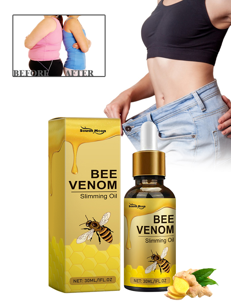 Firming Contouring Bee Venom Body Oil Body Shaping Firming Slimming Effect Support Bee Venom Slimming Body Shaping Essential Oil