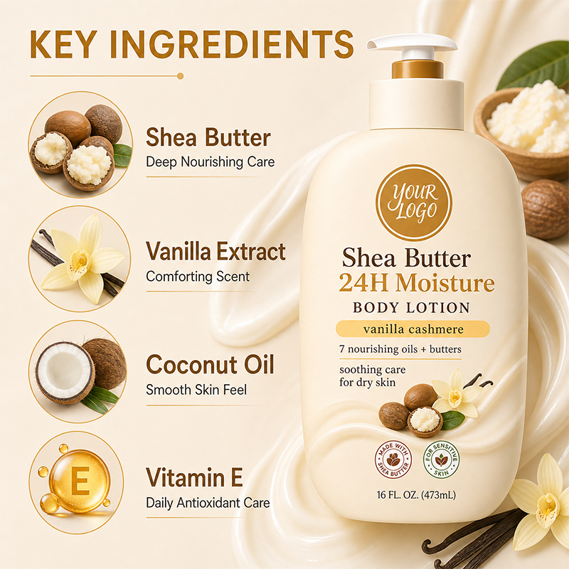 Vanilla Cashmere Body Lotion Detail 4