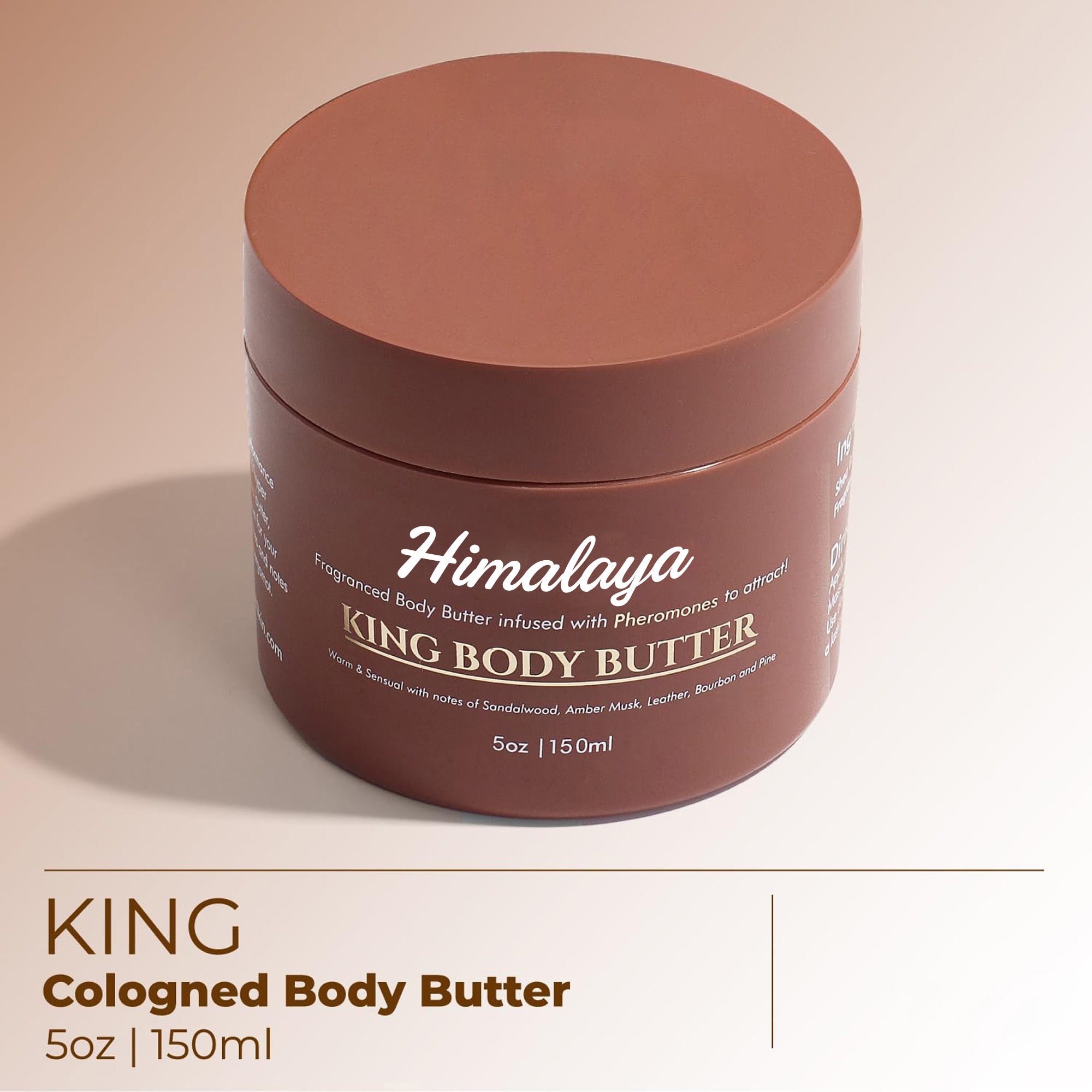 Sandalwood Body Butter Deep Moisturizing, Nourishing &amp; Soothing Skin Care With Natural Aroma For Soft Smooth Skin