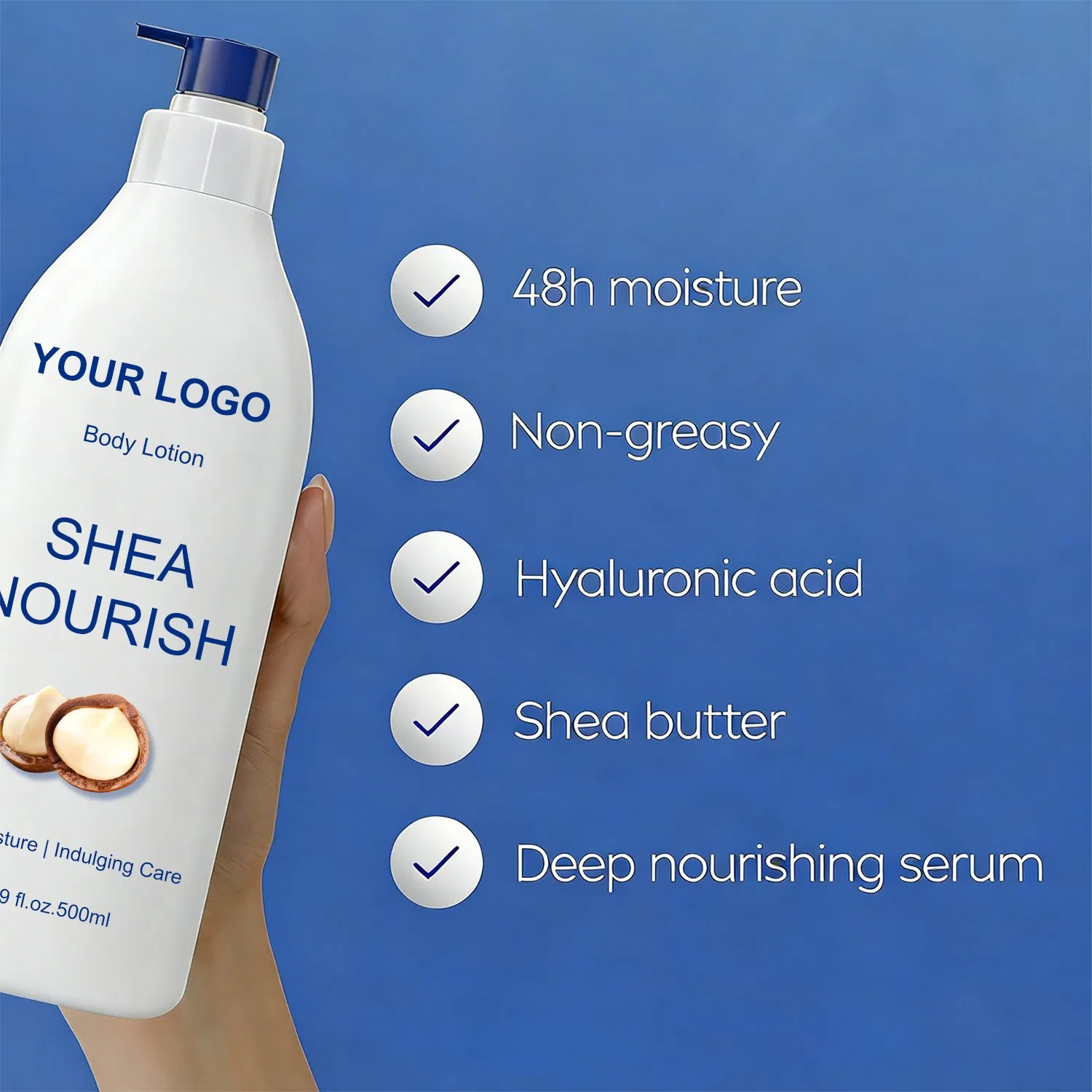 Private Label Silk Touch Wholesale Body Lotion for Silky Smooth Skin