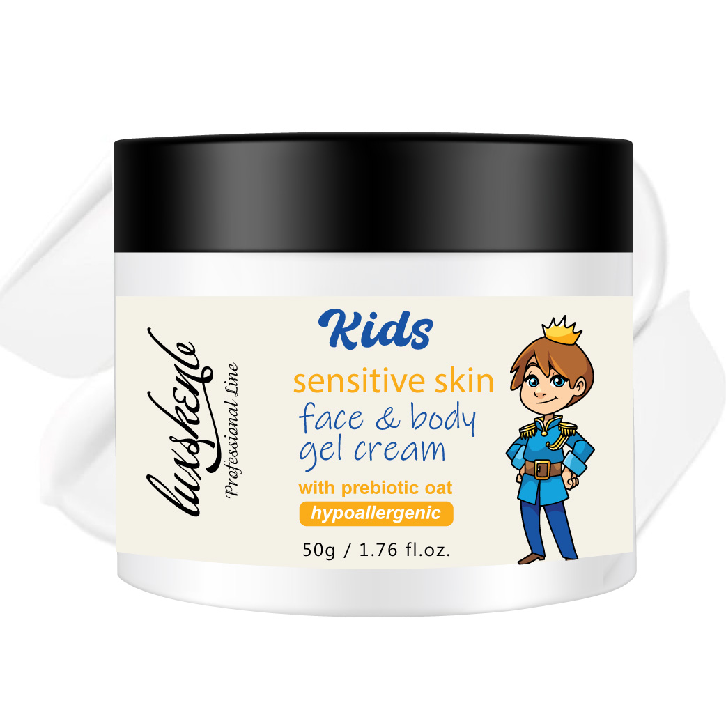 Natural Jelly Type Vitamin C/E Omega Vegan Avocado Kiwi Aloe Vera Extract Brighten Moisturizing Body Lotion for Kids