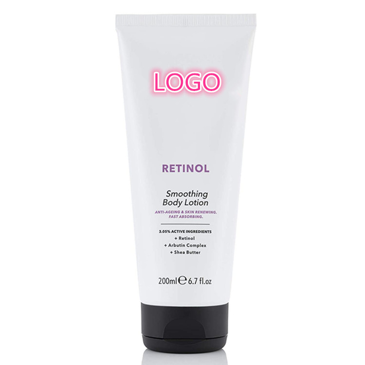 Professional Custom Anti-Aging Anti-Wrinkle Natural Skin Retinol Smoothing Body Lotion