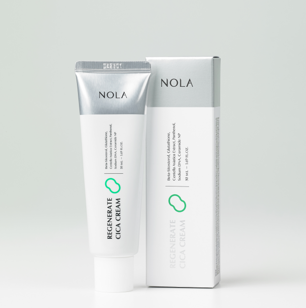 NOLA Korean Skin Care Body &amp; Face Lotion 50ml with Glutathione &amp; CICA for Sensitive Skin Skin Regeneration Barrier Strengthening