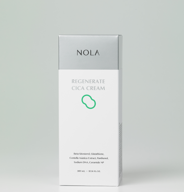 NOLA Korean Skin Care Body &amp; Face Lotion 50ml with Glutathione &amp; CICA for Sensitive Skin Skin Regeneration Barrier Strengthening