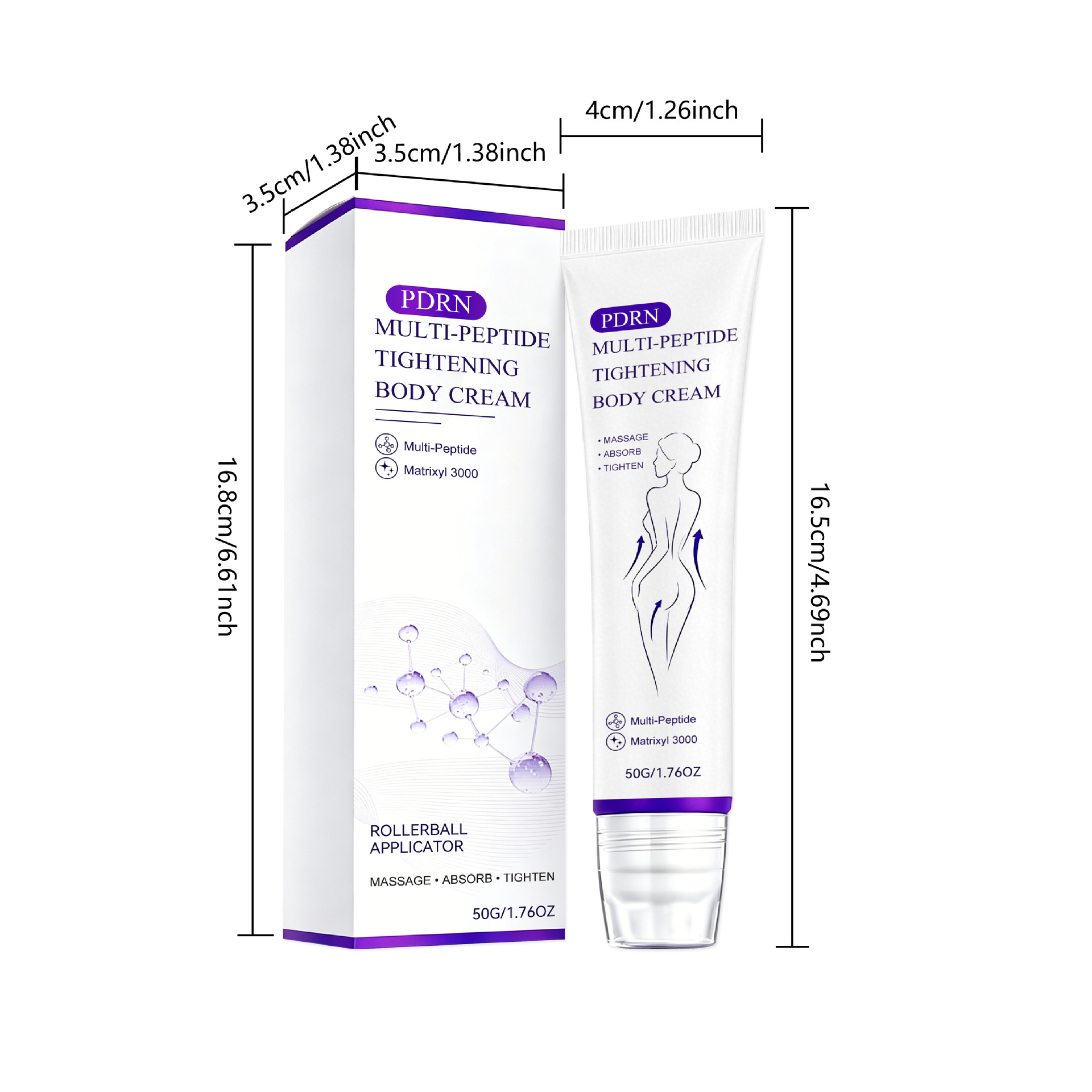 Multi Peptide Tightening Body Cream Lifting Firming Moisturizing Enhance Skin Elasticity Relieve Drynes Body Shaping Lotion