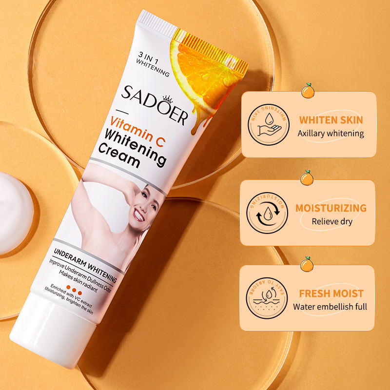 Armpit &amp; Underarm Whitening Cream for Legs and Knees Lightening Body Lotion