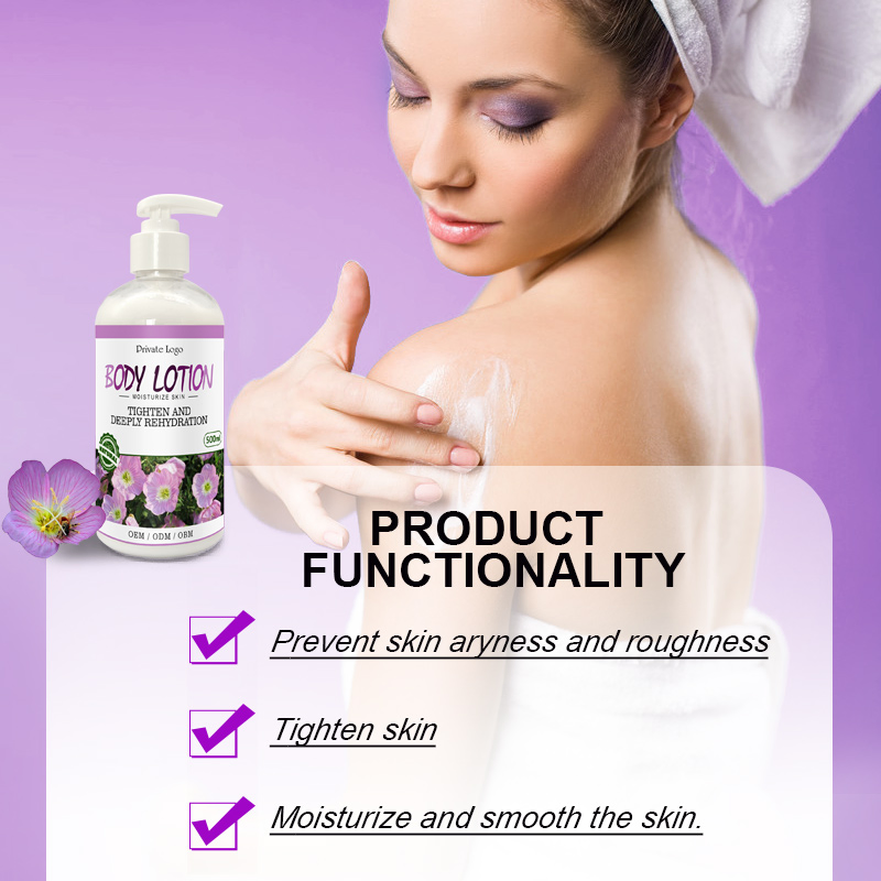 Private Label Natural Brightening Cream Skin Care Whitening Firming Body Lotion for Black Skin