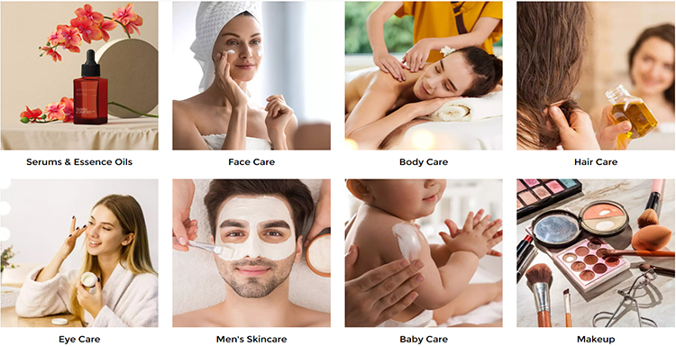 Private label cosmetics range