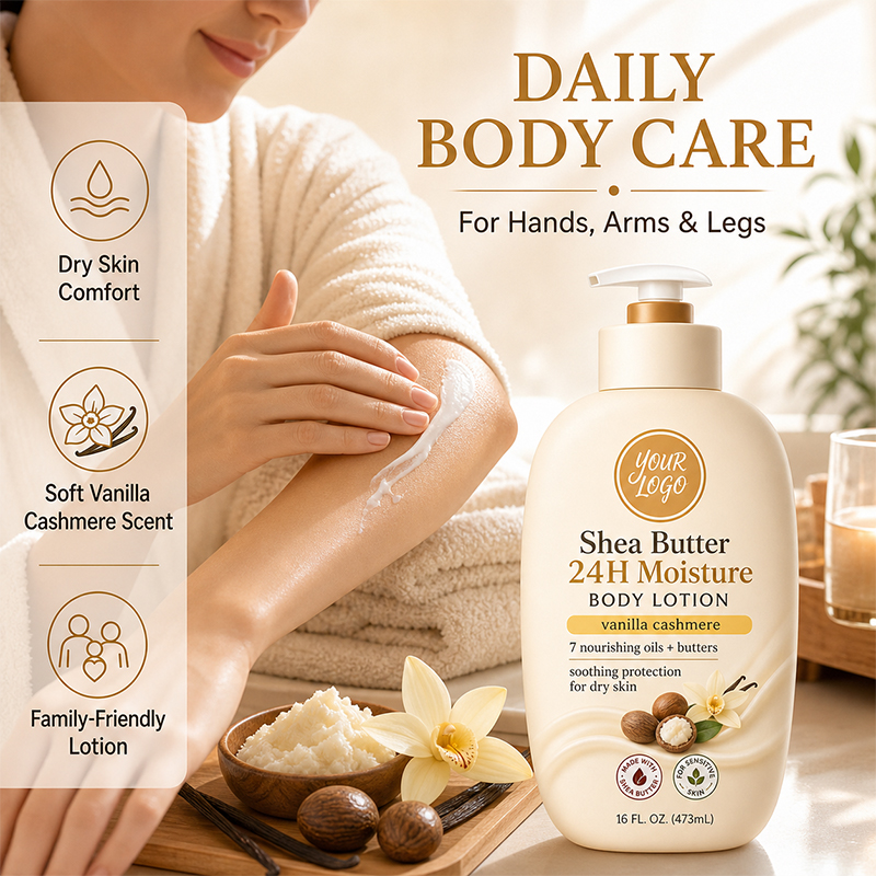 Vanilla Cashmere Body Lotion Detail 5