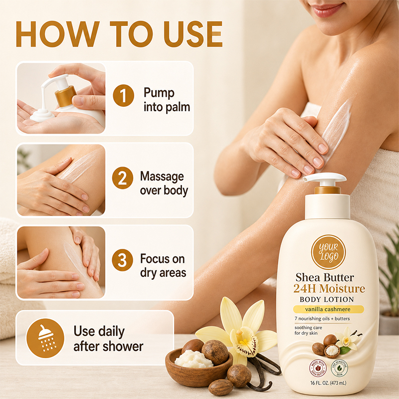 Vanilla Cashmere Body Lotion Detail 3