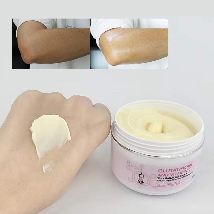 Factory Price Organic Shea Body Butter Lotion Cream 100g Coconut Oil Smoothing Skin Moisturizing Whitening Whipped Body Butter