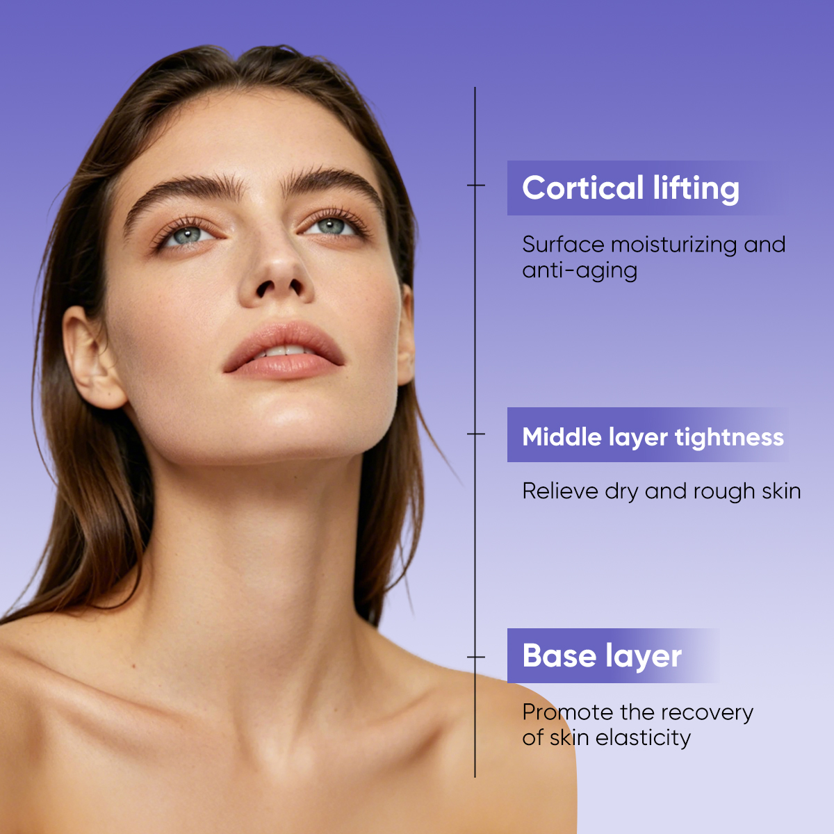 Free Sample Factory Wholesale MOOYAM AH-8 Snake Oil Neck Firming Cream Moisturizer Fade Neck Lines Lift Tighten Travel Size