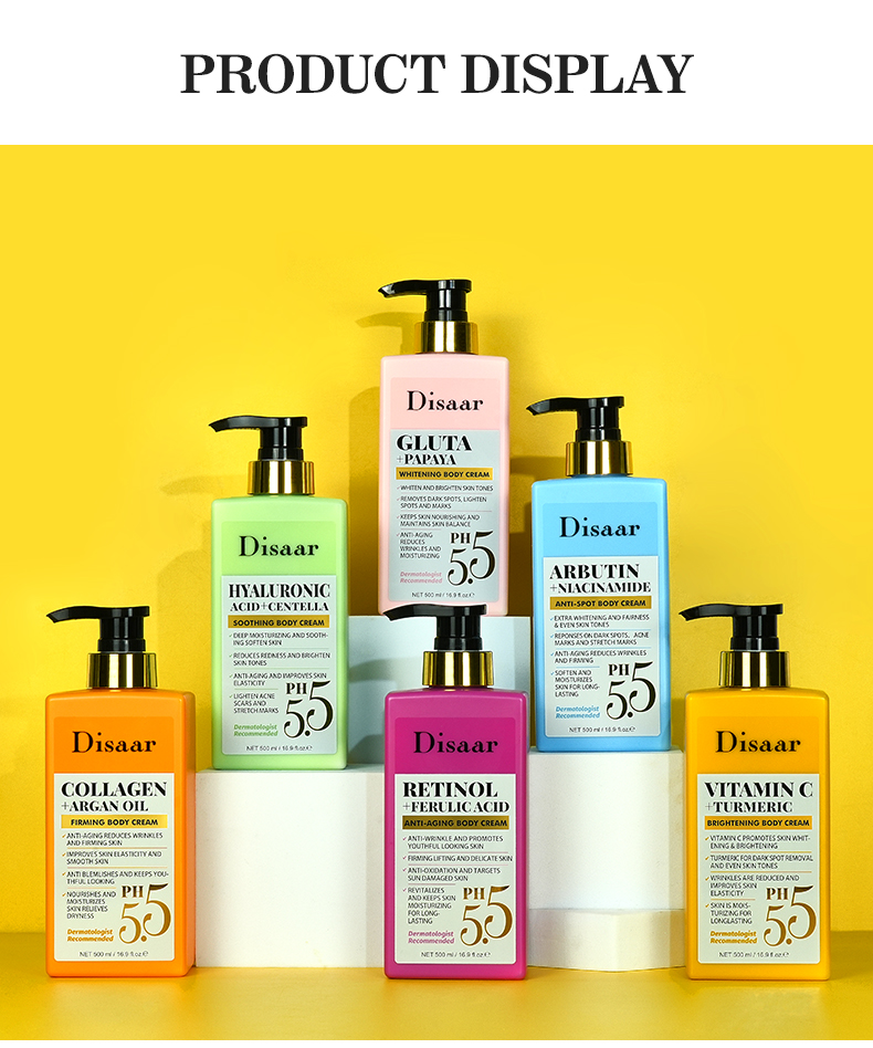 Moisturizing Body Lotion Cream